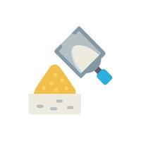 Cement Plaster Icon for Home Construction vector