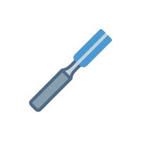 Chisel Icon for Fine Woodworking vector