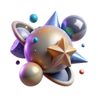 elegant traditional Binary Star System Two Stars Orbiting Transparent for Astronomy original png