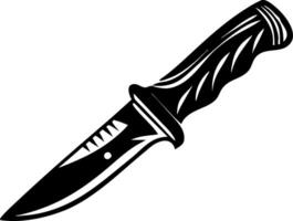 elegante negro cuchillo diseño ideal para tatuaje y gráfico obra de arte aplicaciones vector