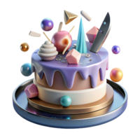 extraordinary traditional Birthday Cake Cutting Transparent with Knife exclusive png
