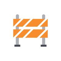Construction Sign Icon for Project Guidance vector