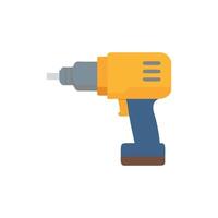 Stylish Cordless Drill Icon for DIY Projects vector