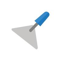 Corner Trowel Icon for Precision Work vector