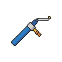Gas Welding Torch Icon for Welding vector
