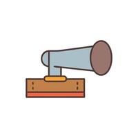 Quality iron pipe icon design for engineering applications vector