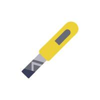 Quality metal cutter icon design for engineering use vector