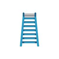 Quality metal ladder icon design for engineering applications vector
