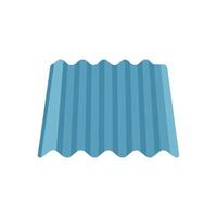 Modern roofing sheet icon design for construction projects vector