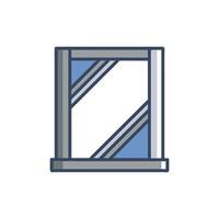 Quality window frame icon design for various applications vector