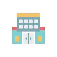 Distinctive modular building icon for design projects vector