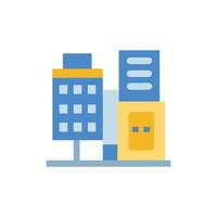 Quality modular office space icon for contemporary projects vector