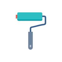 Quality paint roller icon design for artistic use vector