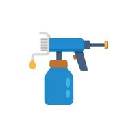 Modern paint sprayer icon design for painting projects vector