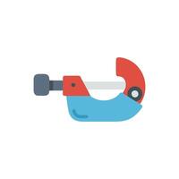 Quality pipe cutter icon design for plumbing use vector