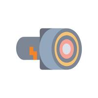 Modern pipe insulation icon design for thermal applications vector