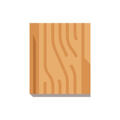 Distinctive plywood sheet icon for various construction uses