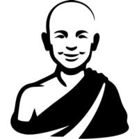Buddha Inspired Illustration for Meditation Practices and Mindfulness Designs vector