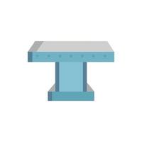 Distinctive precast concrete bridge beam icon for various uses vector