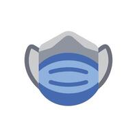 Quality protective mask icon for industrial use vector
