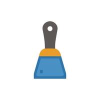 Quality putty knife icon design for home improvement tasks vector