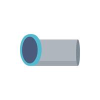 Distinctive reinforced concrete pipe icon for various applications vector