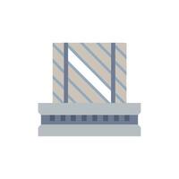 Quality reinforced concrete icon for structural engineering vector