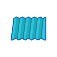 Quality roofing sheet icon for industrial applications vector