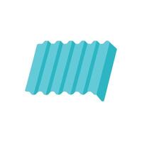 Distinctive roofing sheet icon for various uses vector