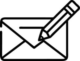 Envelope and Pencil Illustration for Creative Communication and Design Applications vector