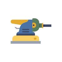 Modern sanding machine icon design for finishing vector