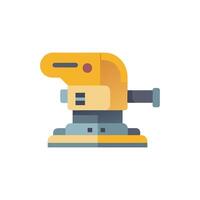 Quality sanding machine icon for woodworking vector