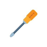 Modern screwdriver icon design for convenience vector