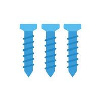 Distinctive screws icon representation for multiple applications vector