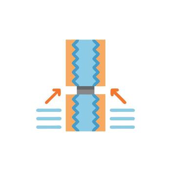 Quality seismic reinforcement icon for seismic design vector