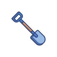 Quality spade icon for agricultural use vector