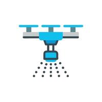 Modern sprinkler system icon design for irrigation vector