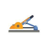 Stylish Icon Representing Tile Cutter Design vector