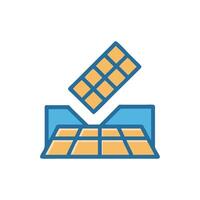 Quality tile adhesive icon for various applications vector