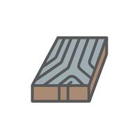 Creative Timber Beam Design for Architecture vector