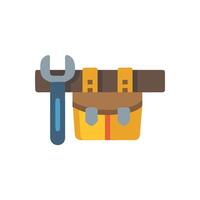 Stylish Tool Belt Icon for Construction Work vector