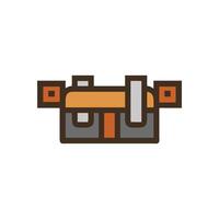 Essential Tool Belt Icon for Craftsmen Use vector