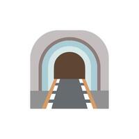 Unique Underground Tunnel Icon for Infrastructure vector