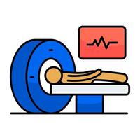Perfect design icon of CT scans vector