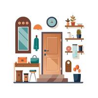 Elegant Icons for Hallway Applications vector