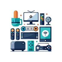 Quality Icons for Television Spaces vector