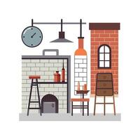 Unique Icons for Stylish Industrial Design vector
