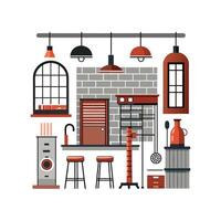 Creative Icons for Unique Industrial Styles vector