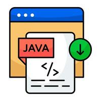 Trendy vectors design of web coding