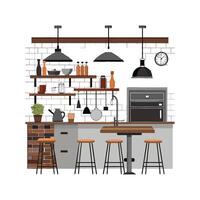 Creative Icons for Modern Industrial Kitchens vector